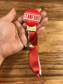 他の写真3: “Stanford” Foot Ball College Pin Back　カレッジ　ビンテージ　缶バッジ　フットボール　50〜60年代