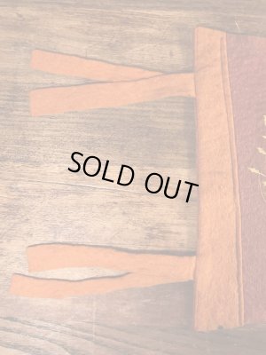 USアーミーのフェルト製の40〜50年代ビンテージペナント