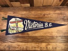 他の写真2: Victoria B.C. “Totem Pole” Souvenir Pennant　トーテムポール　ビンテージ　ペナント　スーベニア　50〜60年代