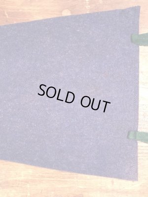 トーテムポールが描かれたスーベニア物の50〜60’sヴィンテージフェルトペナント