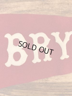 Bryantのユニバーシティ物の30〜40’sヴィンテージフェルトペナント