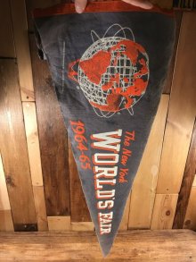 他の写真3: The New York “World's Fair” Souvenir Pennant　ワールドフェア　ビンテージ　ペナント　スーベニア　60年代