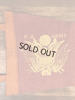 US Armyのフェルト製の40〜50'sヴィンテージペイント