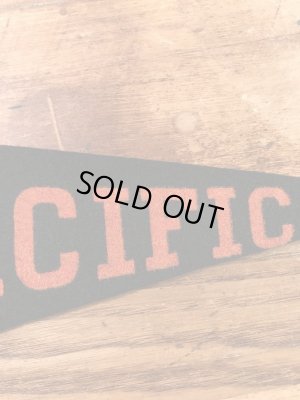 カリフォルニアパシフィック大学のカレッジ物の50〜60年代ビンテージペナント