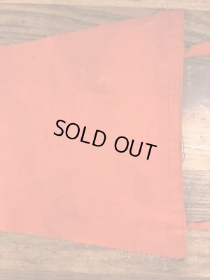 USアーミーのカラーフロッキーの40〜50年代ビンテージペナント