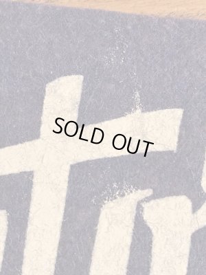 トーテムポールが描かれたスーベニア物の50〜60年代ビンテージペナント