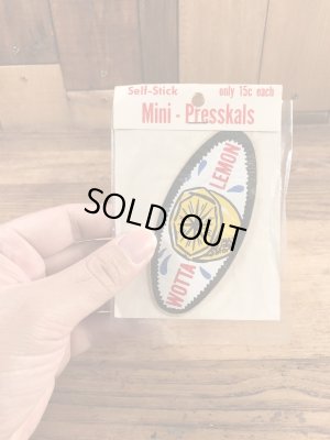 Impko社製のレモンの60年代ビンテージステッカー