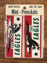 Impko Self Stick “The Eagles” Mini Presskals Sticker　イーグル　ビンテージ　ステッカー　デカール　60年代