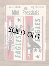 Impko Self Stick “The Eagles” Mini Presskals Sticker　イーグル　ビンテージ　ステッカー　デカール　60年代