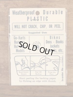 Impko社製のダイスの60’sヴィンテージデカール