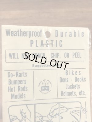 Impko社製のYou're Differentのメッセージが書かれた60’sヴィンテージデカール