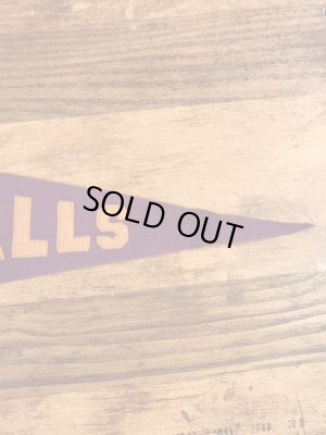 ユニバーシティ物のフェルト製の30〜40年代ビンテージペナント