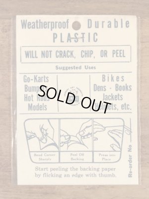 Impko社製のYou're Differentのメッセージが書かれた60’sヴィンテージデカール