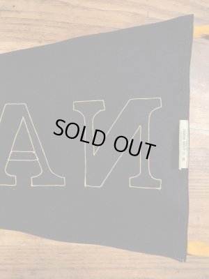 US Navyのユニバーシティ物の30〜40'sヴィンテージフェルトペナント