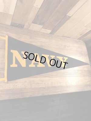 USネイビーのユニバーシティ物の30〜40年代ビンテージペナント