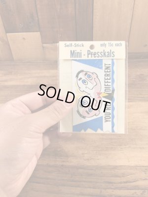 Impko社製のメッセージが書かれた60年代ビンテージステッカー