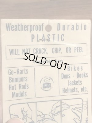 Impko社製のダイスの60’sヴィンテージデカール