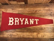 他の写真2: “Bryant” University Felt Pennant　ブライアント大学　ビンテージ　ペナント　ユニバーシティ　フェルト　30〜40年代