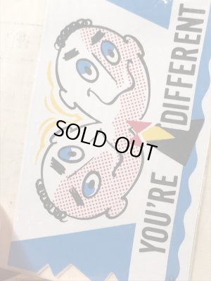 Impko社製のメッセージが書かれた60年代ビンテージステッカー