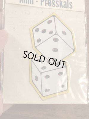 Impko社製のダイスの60’sヴィンテージデカール