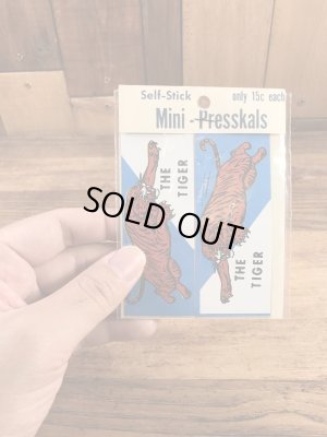 Impko社製のタイガーの60年代ビンテージステッカー