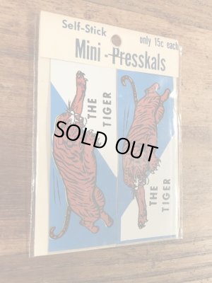 Impko社製のタイガーの60年代ビンテージステッカー