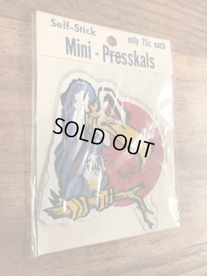 Impko社製のハゲタカの60年代ビンテージステッカー