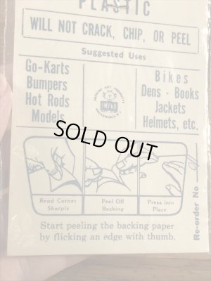 Impko社製のメッセージが書かれた60年代ビンテージステッカー