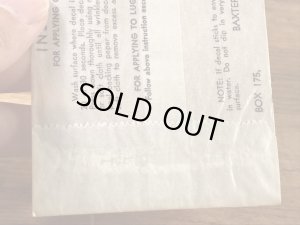 Baxter Lane社製のUS Navyの60’sヴィンテージウォータースライドデカール