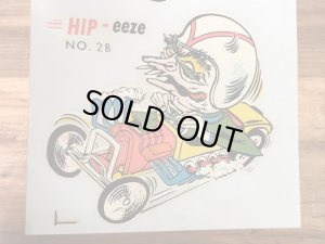 Impko社製のホットロッドモンスターの60年代ビンテージステッカー