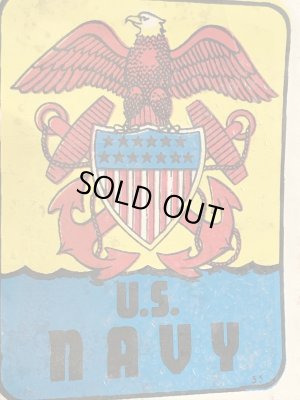 Baxter Lane社製のUS Navyの60’sヴィンテージウォータースライドデカール