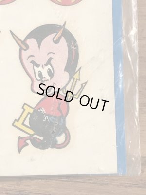 Impko社製のデビルなどの60’sヴィンテージウォータースライドデカール