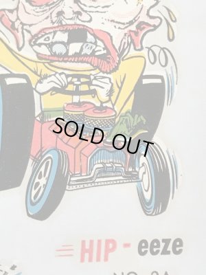 Impko社製のeezeモンスターの60’sヴィンテージウォータースライドデカール