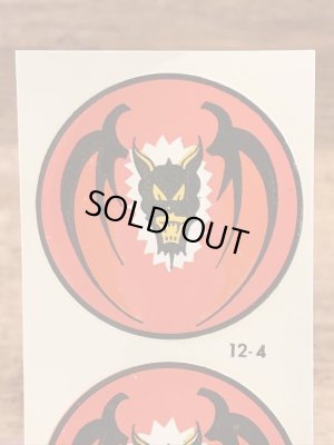 Impko社製のバットの60年代ビンテージ水張りステッカー