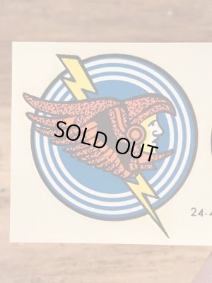 Impko社製のイーグルヘッドの60年代ビンテージ水張りステッカー