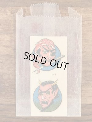 Impko社製の海賊&デビルの60’sヴィンテージウォータースライドデカール