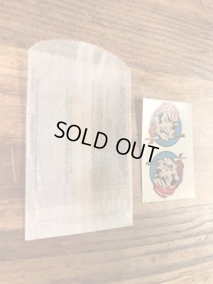 Impko社製のパイレーツの60年代ビンテージ水張りステッカー