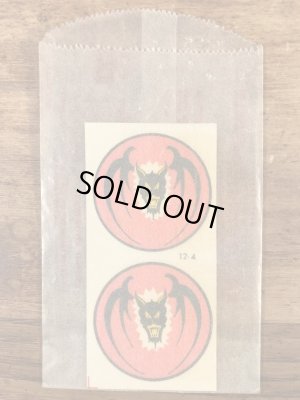 Impko社製のコウモリの60’sヴィンテージウォータースライドデカール