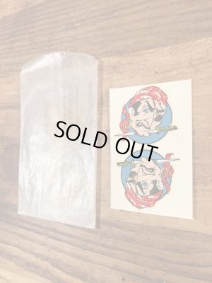 Impko社製の海賊の60’sヴィンテージウォータースライドデカール