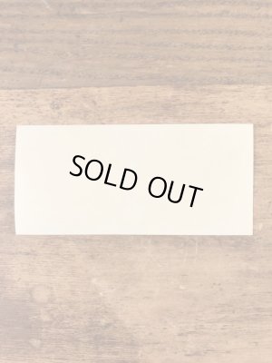 Impko社製の稲妻に乗ったデビルの60年代ビンテージ水張りステッカー