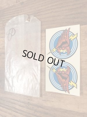 Impko社製のライトニングイーグルヘッドの60’sヴィンテージウォータースライドデカール