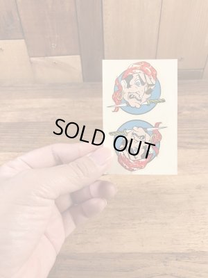 Impko社製の海賊の60’sヴィンテージウォータースライドデカール