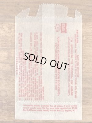 Impko社製のパイレーツ＆デビルの60年代ビンテージ水張りステッカー