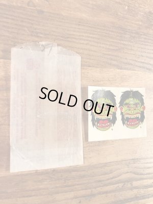 Impko社製のブルートの60年代ビンテージ水張りステッカー