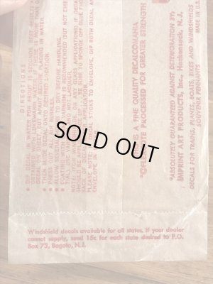 Impko社製のBruteの60’sヴィンテージウォータースライドデカール