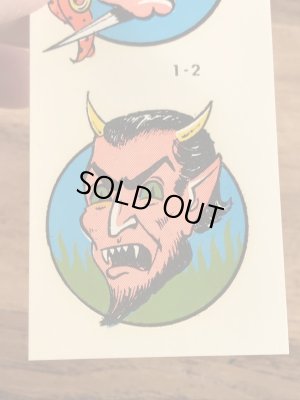 Impko社製の海賊&デビルの60’sヴィンテージウォータースライドデカール