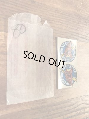 Impko社製のイーグルヘッドの60年代ビンテージ水張りステッカー