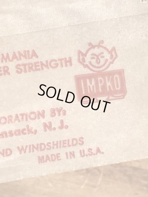 Impko社製のブルートの60年代ビンテージ水張りステッカー