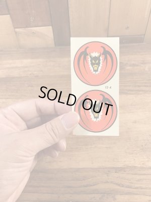 Impko社製のコウモリの60’sヴィンテージウォータースライドデカール