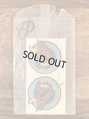 Impko社製のライトニングイーグルヘッドの60’sヴィンテージウォータースライドデカール